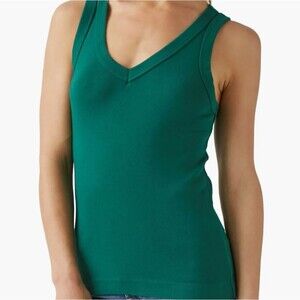 Michael Stars Maya V-Neck Tank Top|‎ Size L